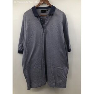 Bobby‎ Jones Blue 90s Ss Golf Polo Shirt - Size Xl